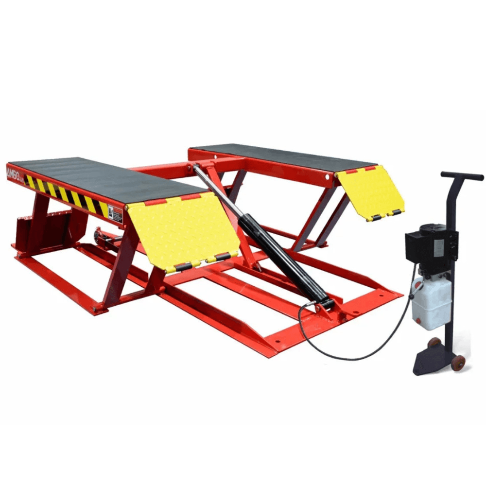 AMGO Hydraulics LR06 6000 Lb. Capacity Low-Rise Portable Car Lift - TryIlluminate