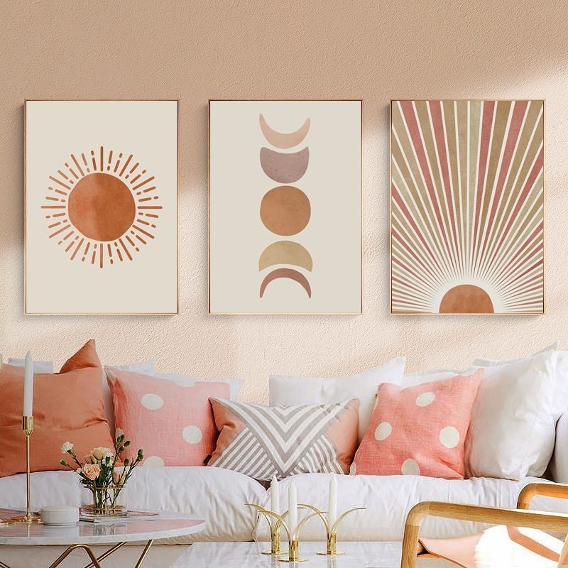 Art living room paintings - TryIlluminate