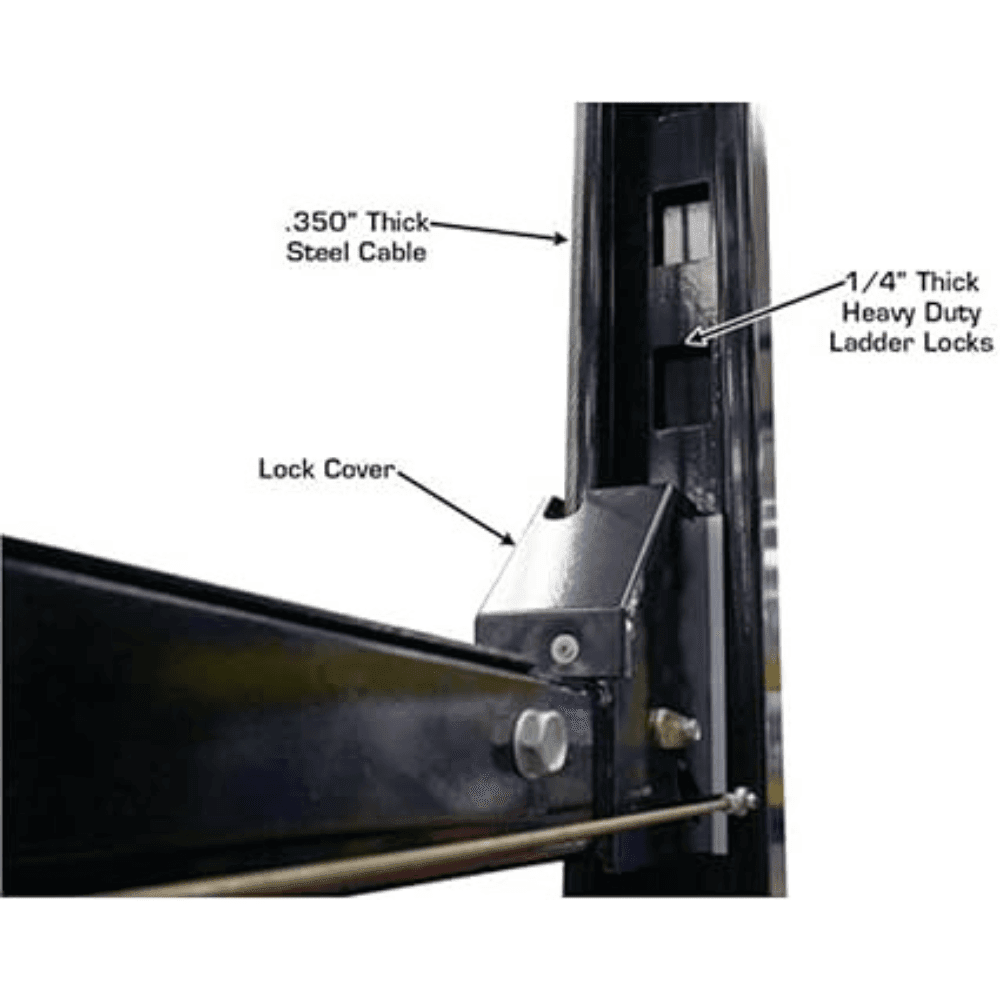 Atlas Garage Pro 8000 8,000 lbs. Freestanding 4-Post Storage Car Lift - TryIlluminate