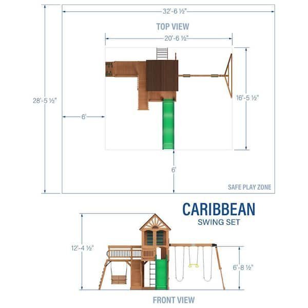 Backyard Discovery Caribbean Swing Set - TryIlluminate