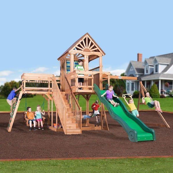 Backyard Discovery Caribbean Swing Set - TryIlluminate