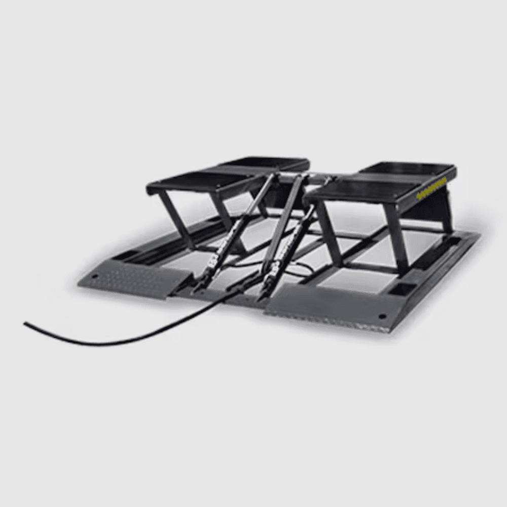 BendPak LR-10000 10,000 Lb. Capacity Low-Rise Hydraulic Scissor Car Lift - TryIlluminate