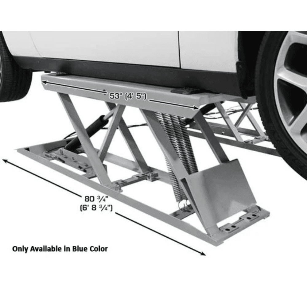 BendPak LR-60 Low-Rise Car Lift 6000 Lb Capacity 110V Compact - TryIlluminate