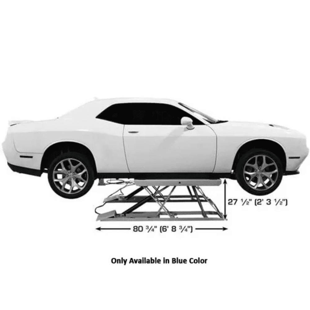 BendPak LR-60 Low-Rise Car Lift 6000 Lb Capacity 110V Compact - TryIlluminate