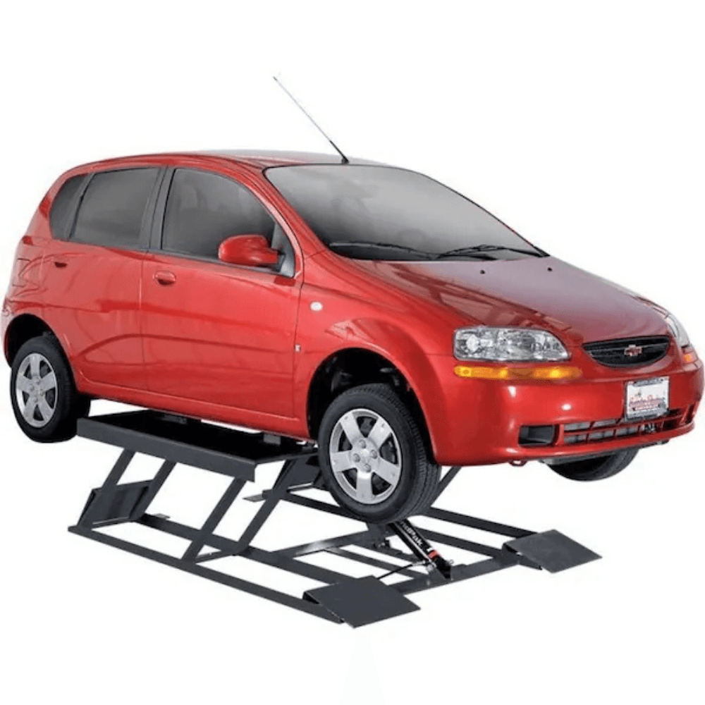 BendPak LR-60 Low-Rise Car Lift 6000 Lb Capacity 110V Compact - TryIlluminate