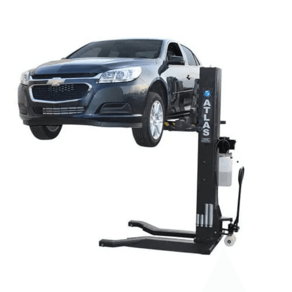 BendPak MDS-6LP 6000 Lb. Capacity Mid-Rise Open-Center Scissor Car Lift - TryIlluminate