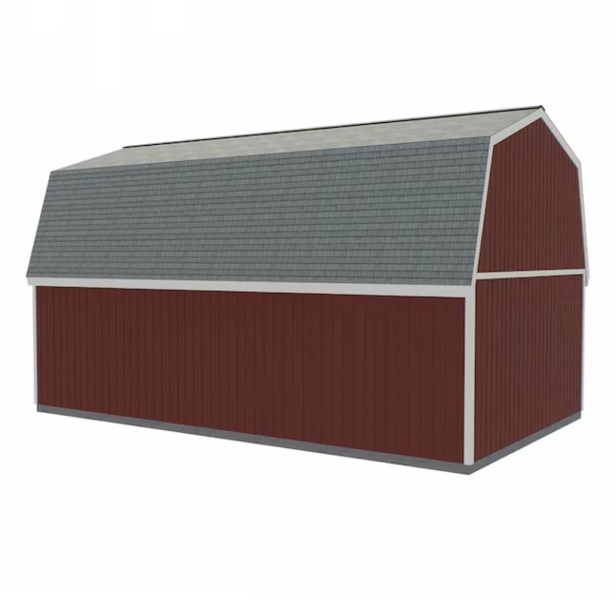 Best Barns Camp Reynolds 16' x 32' Two-Story Gambrel Wood Storage Shed - TryIlluminate