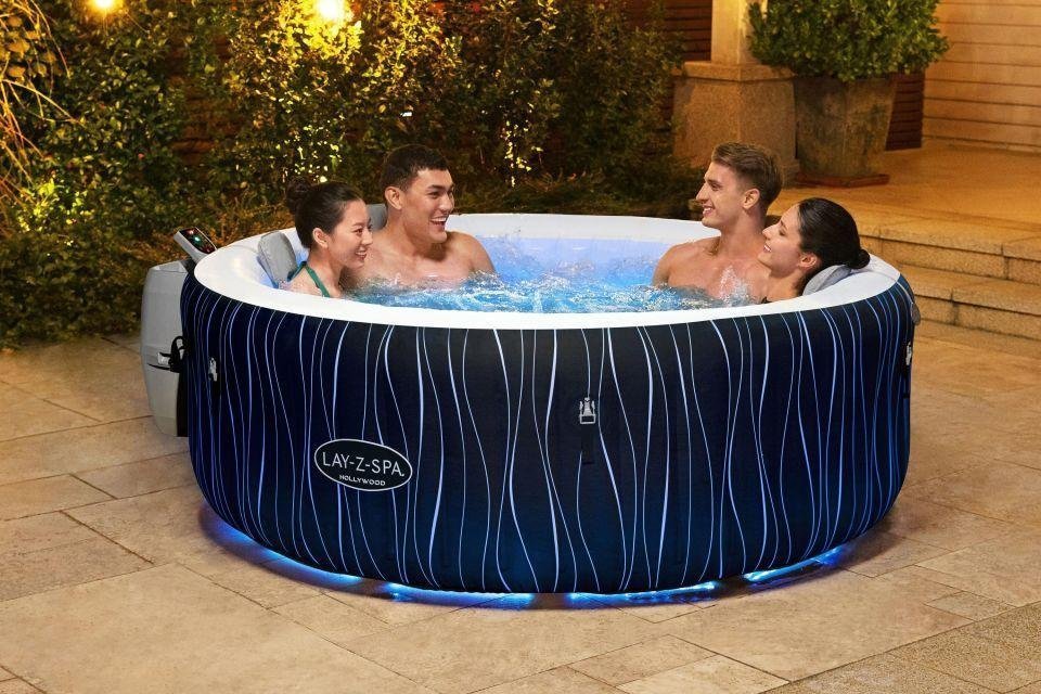 Bestway SaluSpa Toronto 5-7 Person Energy-Efficient AirJet Hot Tub - TryIlluminate
