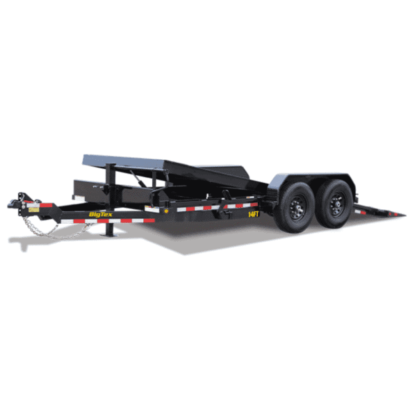 Big Tex Heavy Duty Full Tilt Bed Equipment Trailer | 14FT - TryIlluminate