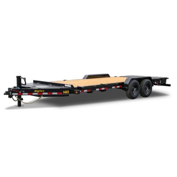 Big Tex Heavy Duty Tandem Axle Seamless I-Beam Equipment Trailer | 14EH - TryIlluminate