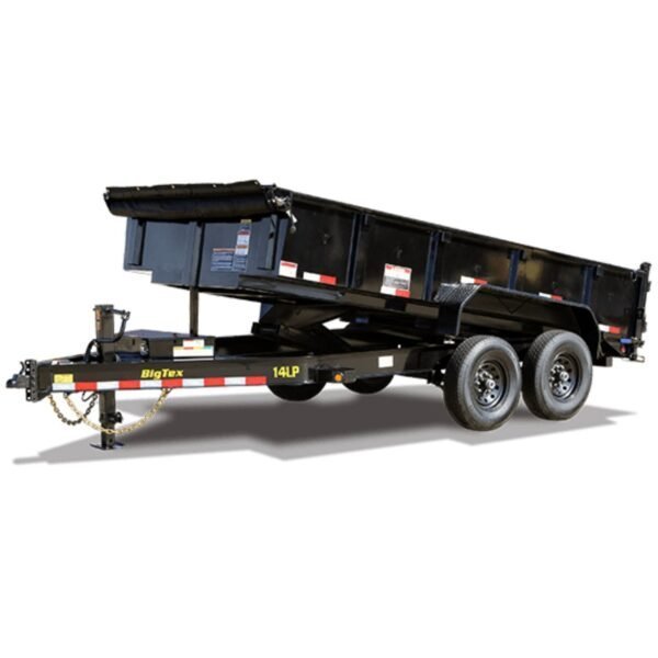 Big Tex Heavy Duty Ultra Low Profile Dump Trailer | 14LP - TryIlluminate