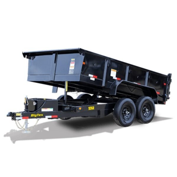 Big Tex Pro Series Tandem Axle Single Ram Dump Trailer | 10SR-12XLBK6SIR - TryIlluminate