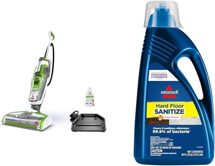 Bissell CrossWave Turbo All-in-One Wet Dry Vacuum Mop, 3888A - TryIlluminate