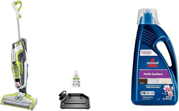 Bissell CrossWave Turbo All-in-One Wet Dry Vacuum Mop, 3888A - TryIlluminate