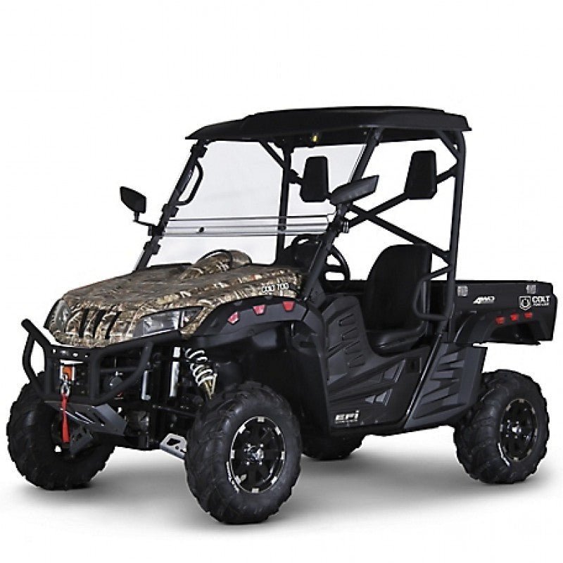 BMS Motorsports Colt 700 LSX – 2S UTV, Yellow/Camo - TryIlluminate