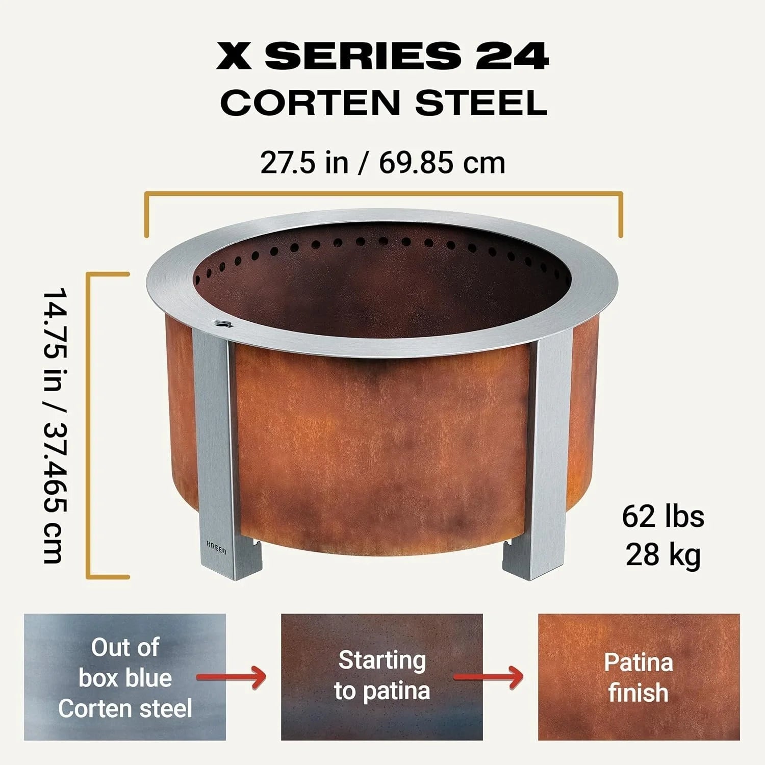 Breeo X Series 24 Smokeless Fire Pits. - TryIlluminate