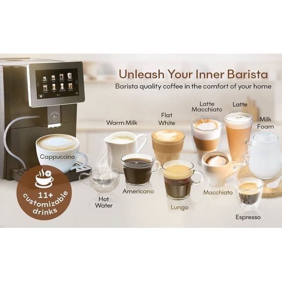 Cafe Bueno Cb-3000 Super Automatic Coffee Espresso Machine - TryIlluminate