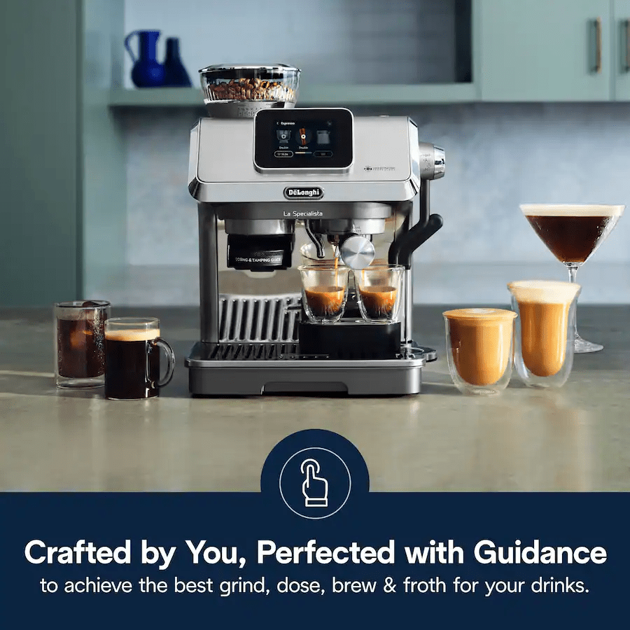 De’Longhi La Specialista Touch Espresso Machine with Cold Brew & Automatic Frothing - TryIlluminate
