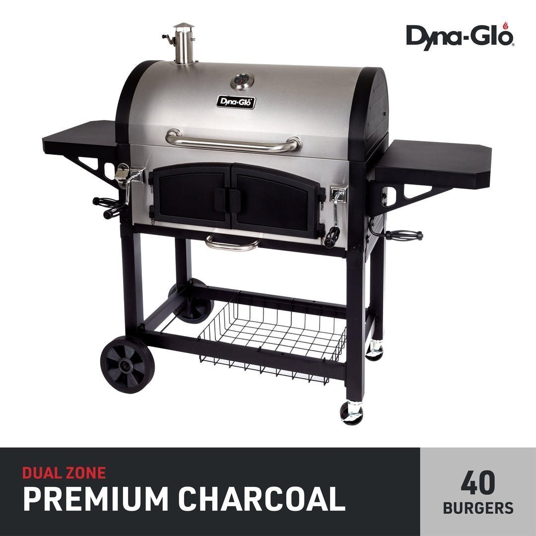 Dyna-Glo Premium Dual Chamber Charcoal Grill - TryIlluminate
