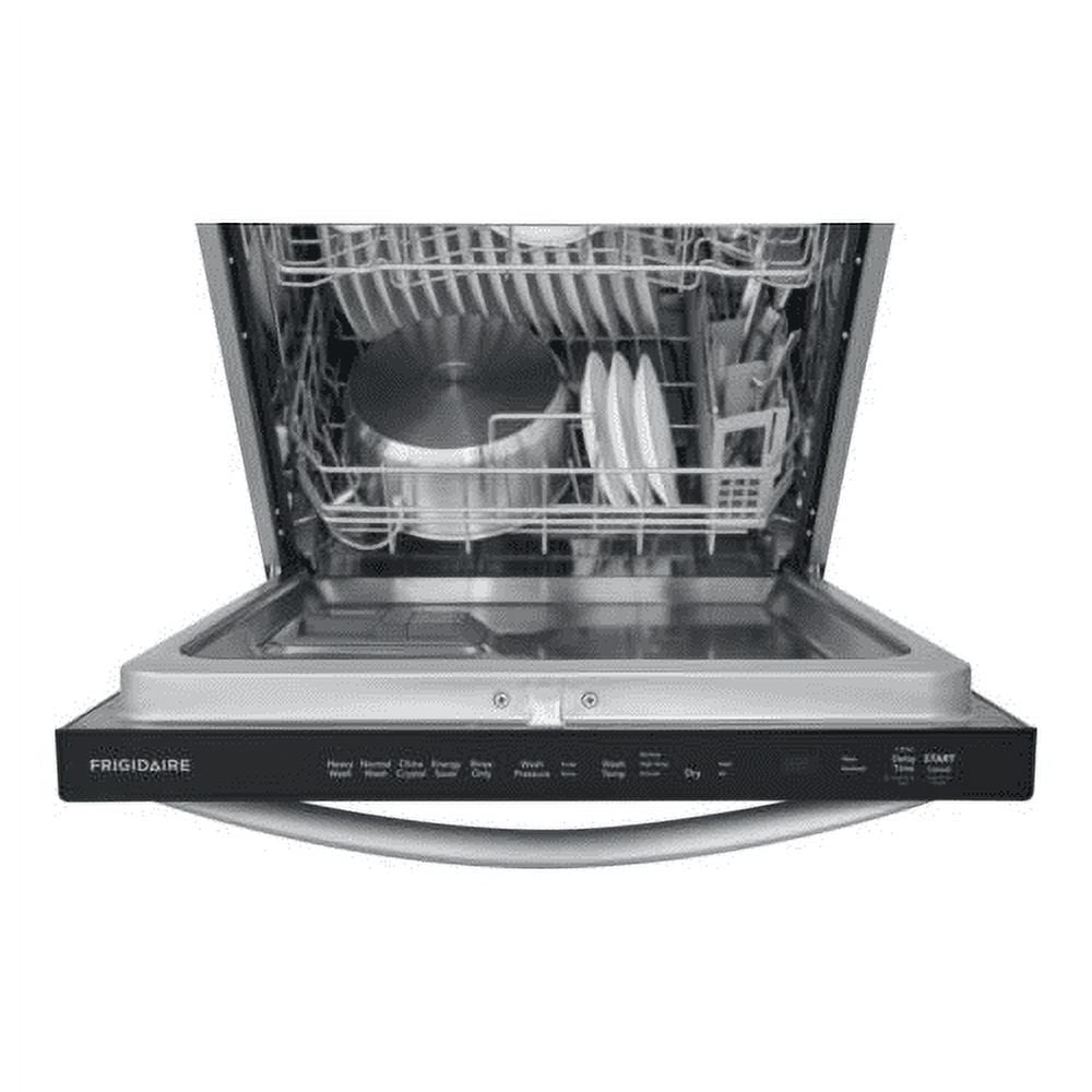 Frigidaire FDSH4501AS 24″ Wide Top Control Dishwasher, Stainless Steel