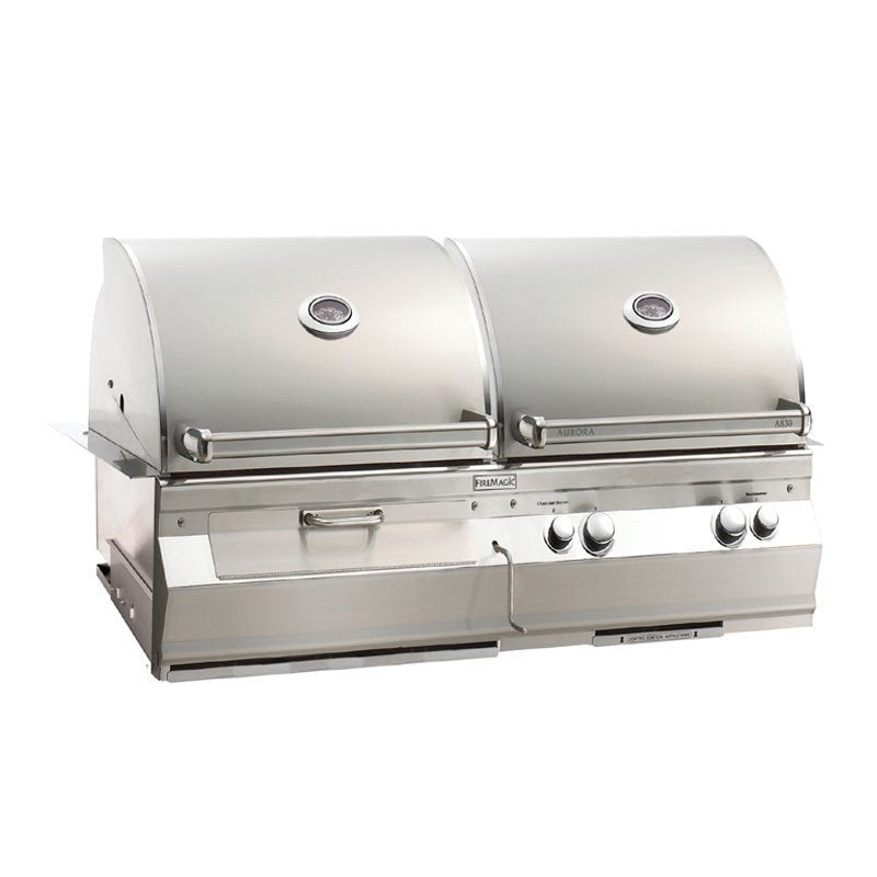 Fire Magic Aurora A830i Built-In Gas/Charcoal Combo Grill - TryIlluminate