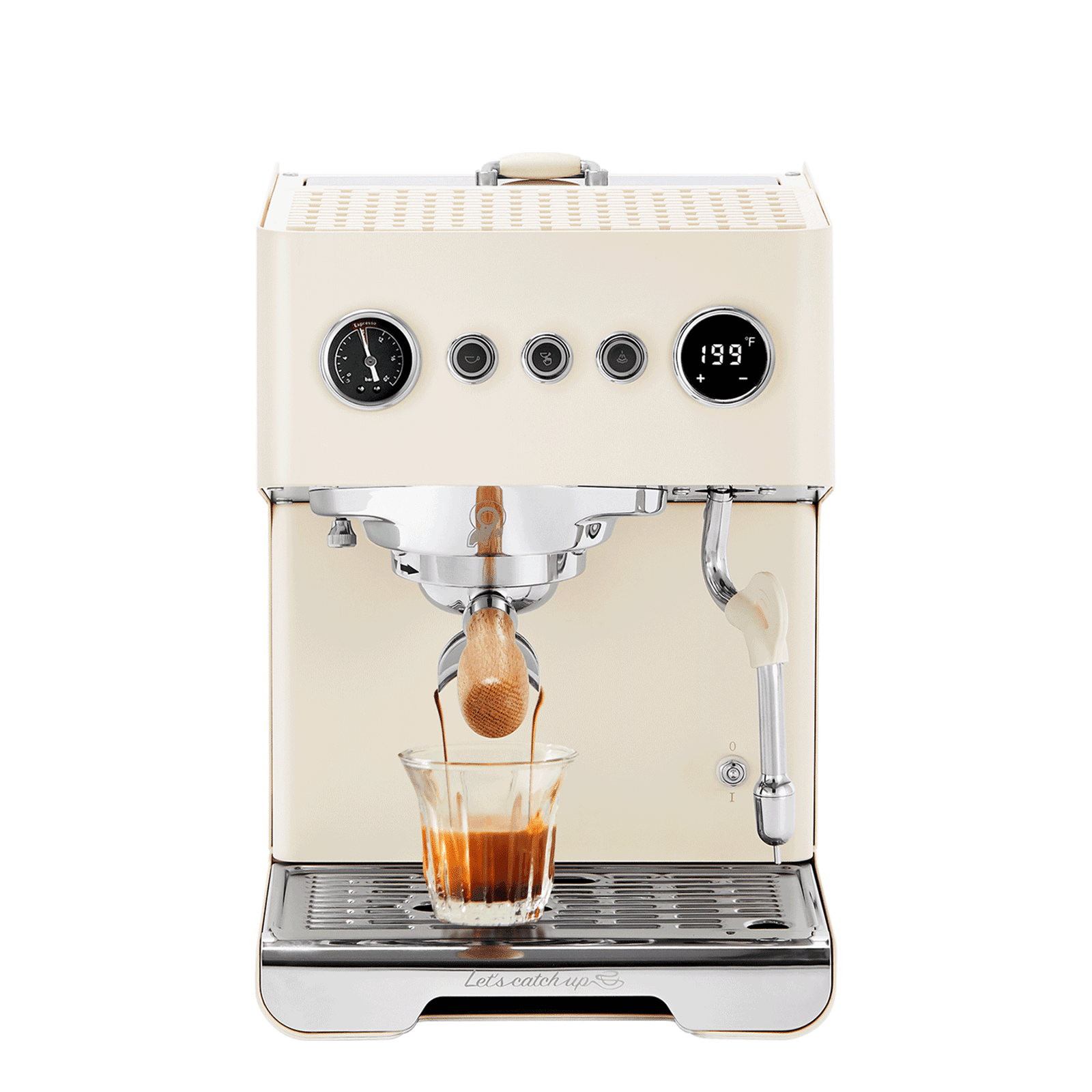 Gemilai Ele G3028a Semi-Automatic Espresso Machine Dual PID & Adjustable Dual-Mode OPV - TryIlluminate