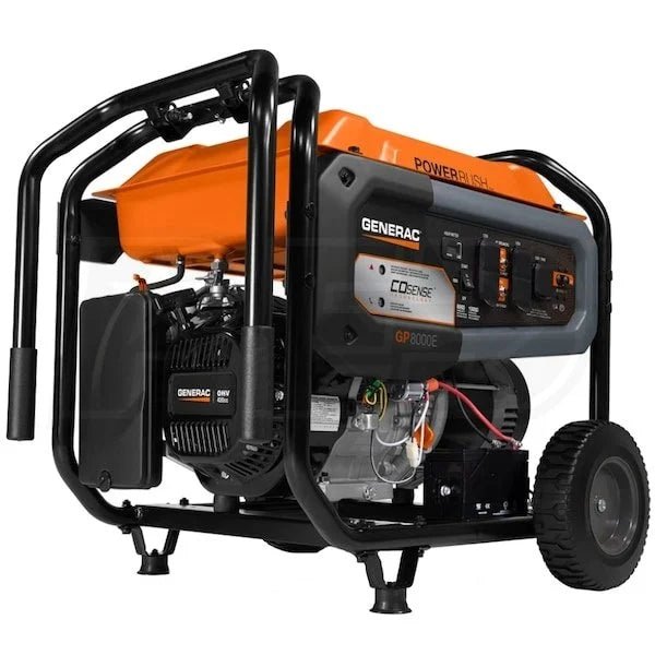 Generac GP8000E 8000-Watt Portable Generators. - TryIlluminate