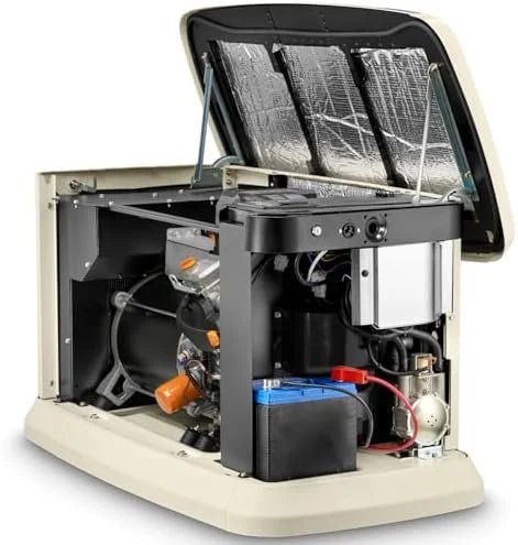 Generac Guardian 22kW Home Standby Generator with 200 Amp Transfer Switch, Durable All Aluminum, WiFi Enabled with G-Force Engine, Easy to Use, Whole House Powers Backups, Smart Outage Solution – Bisque - TryIlluminate