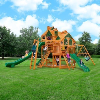 Gorilla Playsets 27 ft Empire Swing Set with Installation - TryIlluminate
