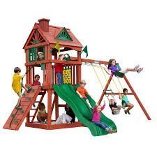 Gorilla Playsets Double Down Swing Set - TryIlluminate
