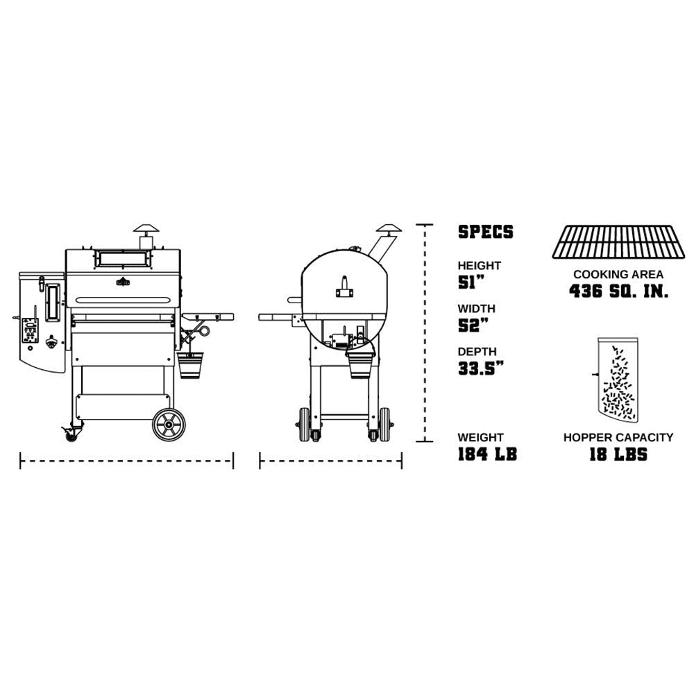 Green Mountain Grills Ledge Prime 2.0 Pellet Grill - TryIlluminate