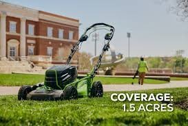 Greenworks 82V 21″ Brushless Self-Propelled Mower w/ 8.0Ah Battery and Dual Port Charger 82LM21S-8DP - TryIlluminate