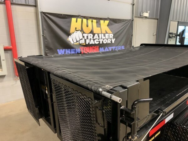 14,000# GVWR Ultra Low Pro 12′ Dump Trailer w/ Contractor Package