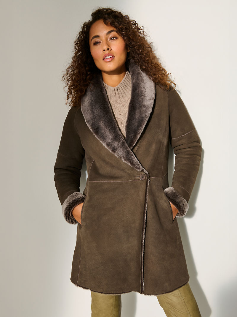 Nicole Sheepskin Coat
