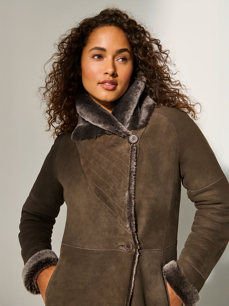 Nicole Sheepskin Coat