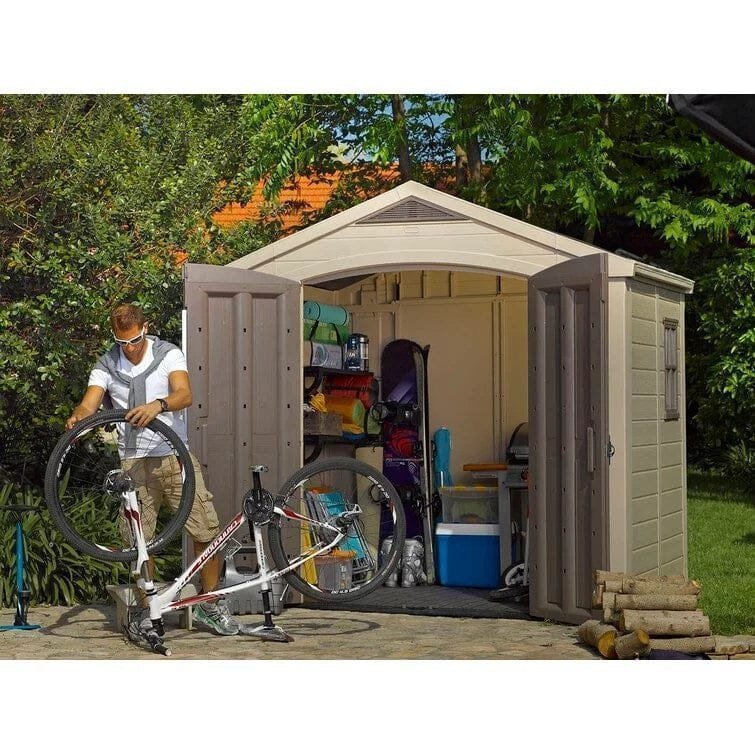 Keter Factor 8 x 6 FT Strong Storage Shed