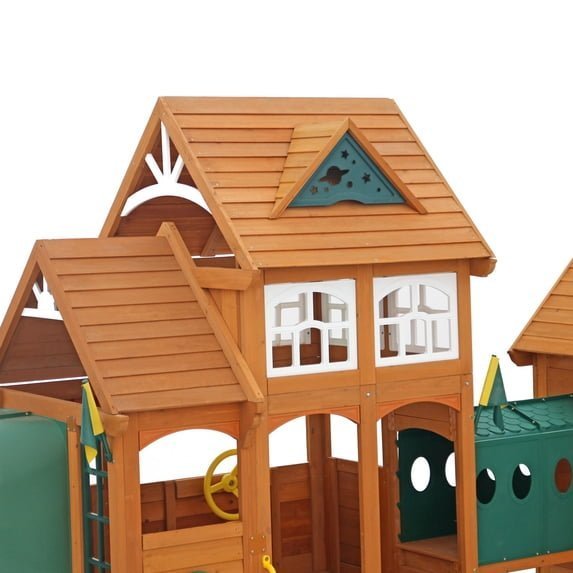 Kidkraft Paramount Wooden Swing Set / Playset - TryIlluminate