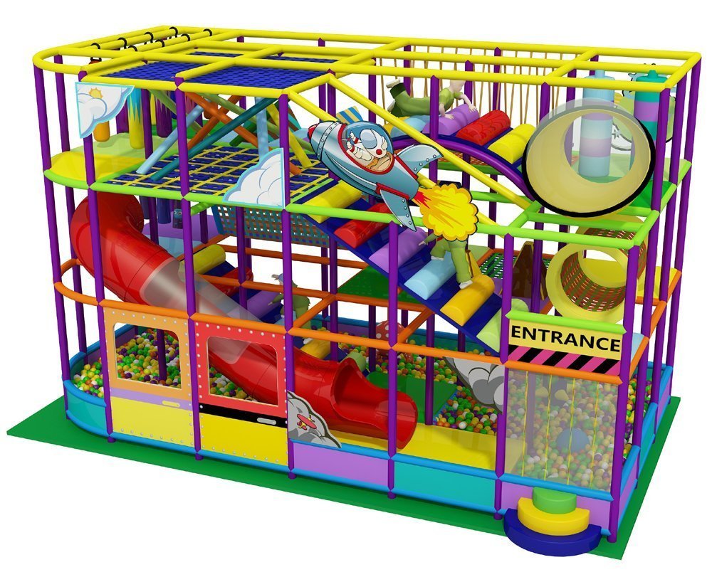 Kids Soft Play Equipment ASTM Approved Indoor Play Structure - TryIlluminate