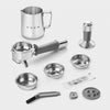 Manual Espresso Coffee Machine with Grinder – Retro-Style - TryIlluminate