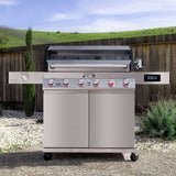 Monument Grills Denali 605Pro Stainless Smart Propane Gas Grill - TryIlluminate