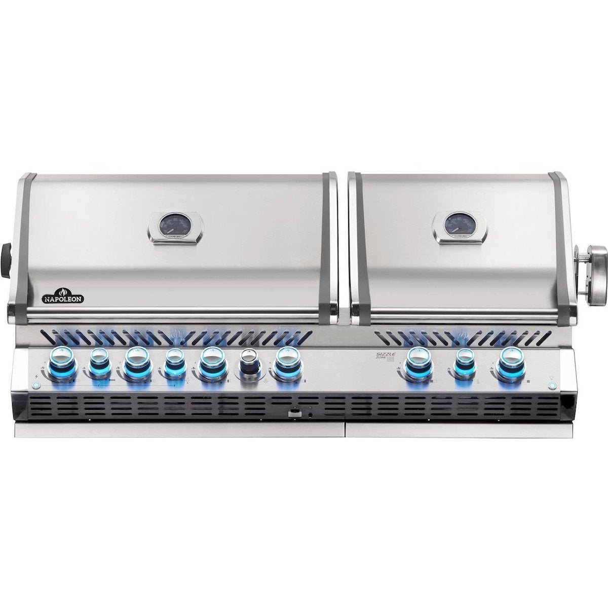 Napoleon® Built-in Prestige PRO 825 Gas Grill with Infrared Rear Burner - TryIlluminate