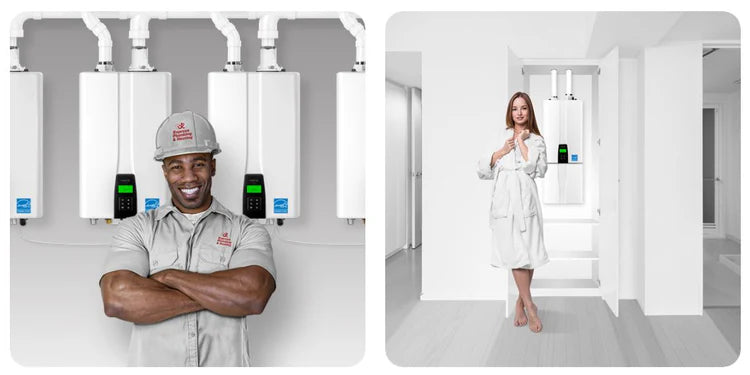 NPE-240A2 – Condensing Tankless Water Heater – 199,000 BTU