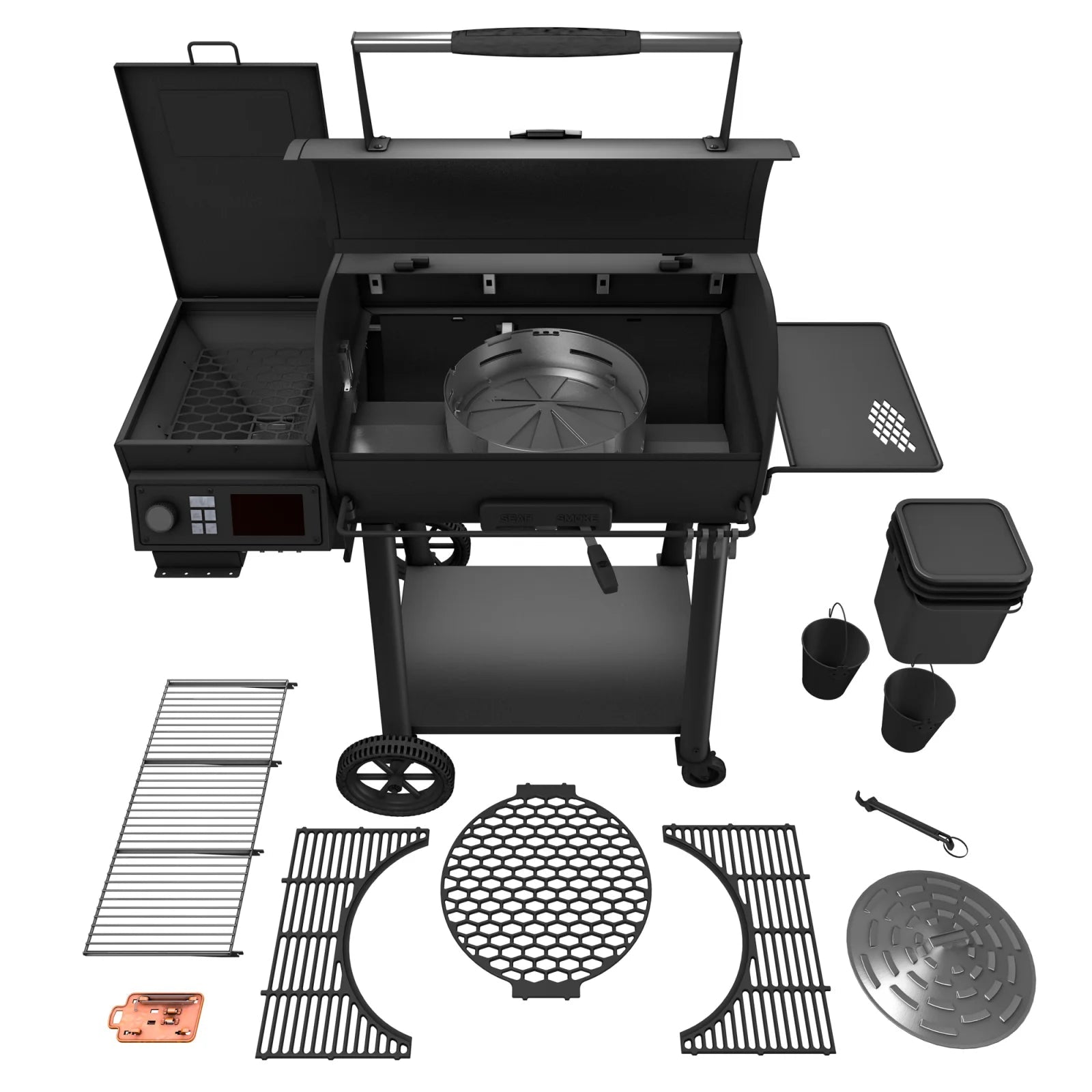 Oklahoma Joe’s Rider 900 DLX Pellet Grills and Smoker - TryIlluminate