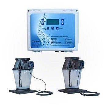 Pentair IntelliChem Controller with Acid & Chlorine Tanks & Mounted Pumps 522622 - TryIlluminate