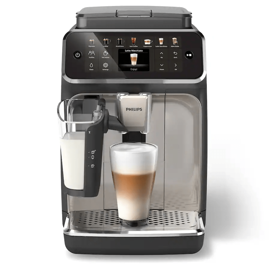 Philips 4400 Series Fully-Automatic Espresso Machine with LatteGo - TryIlluminate