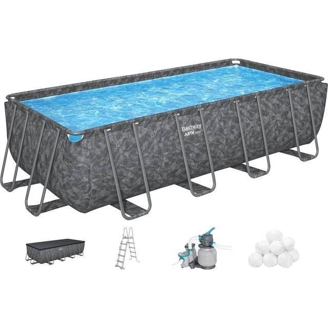 Piscine Bestway tubulaire rectangulaire APX 365 - TryIlluminate