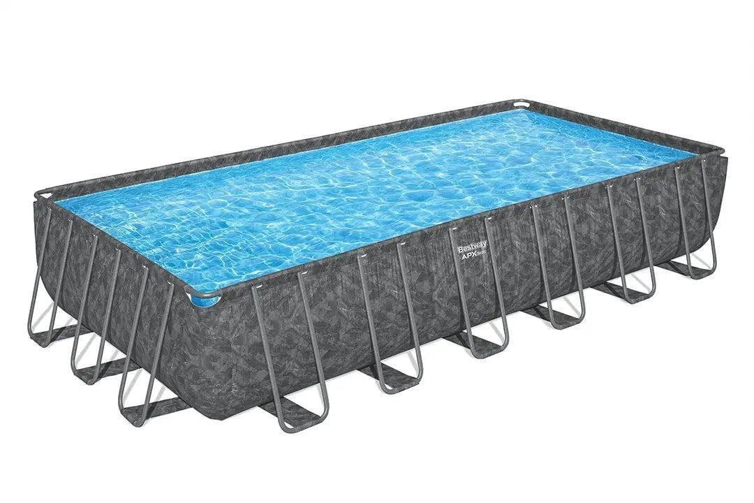 Piscine Bestway tubulaire rectangulaire APX 365 - TryIlluminate