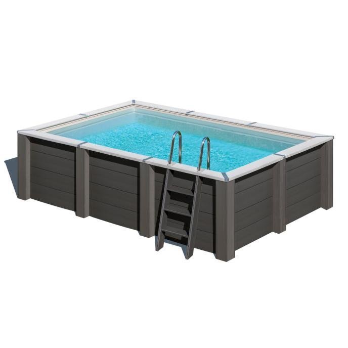 Piscine composite rectangulaire 315 x 175 x 96 cm Gre KPCOR2814T - TryIlluminate