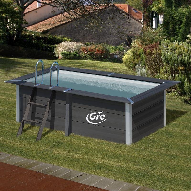 Piscine composite rectangulaire 315 x 175 x 96 cm Gre KPCOR2814T - TryIlluminate