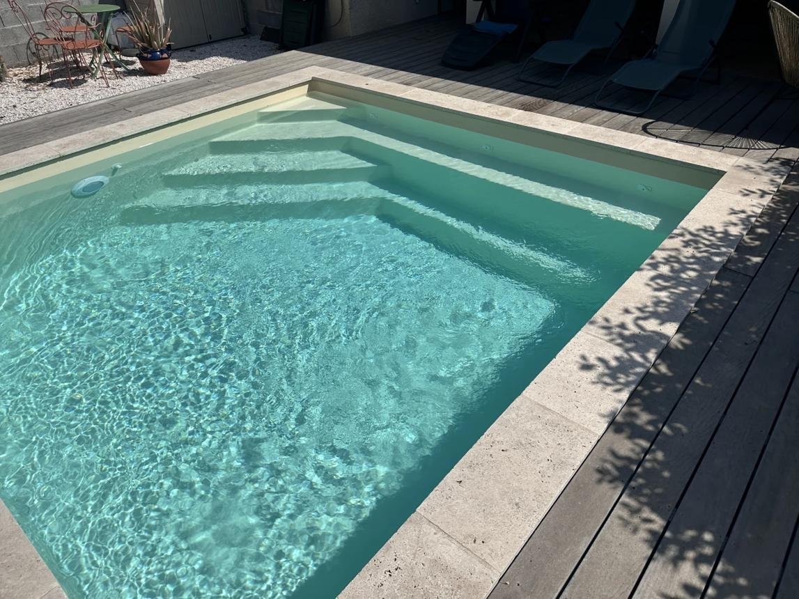 Piscine En Kit Béton Carré 4 X 4 M Luxe - TryIlluminate